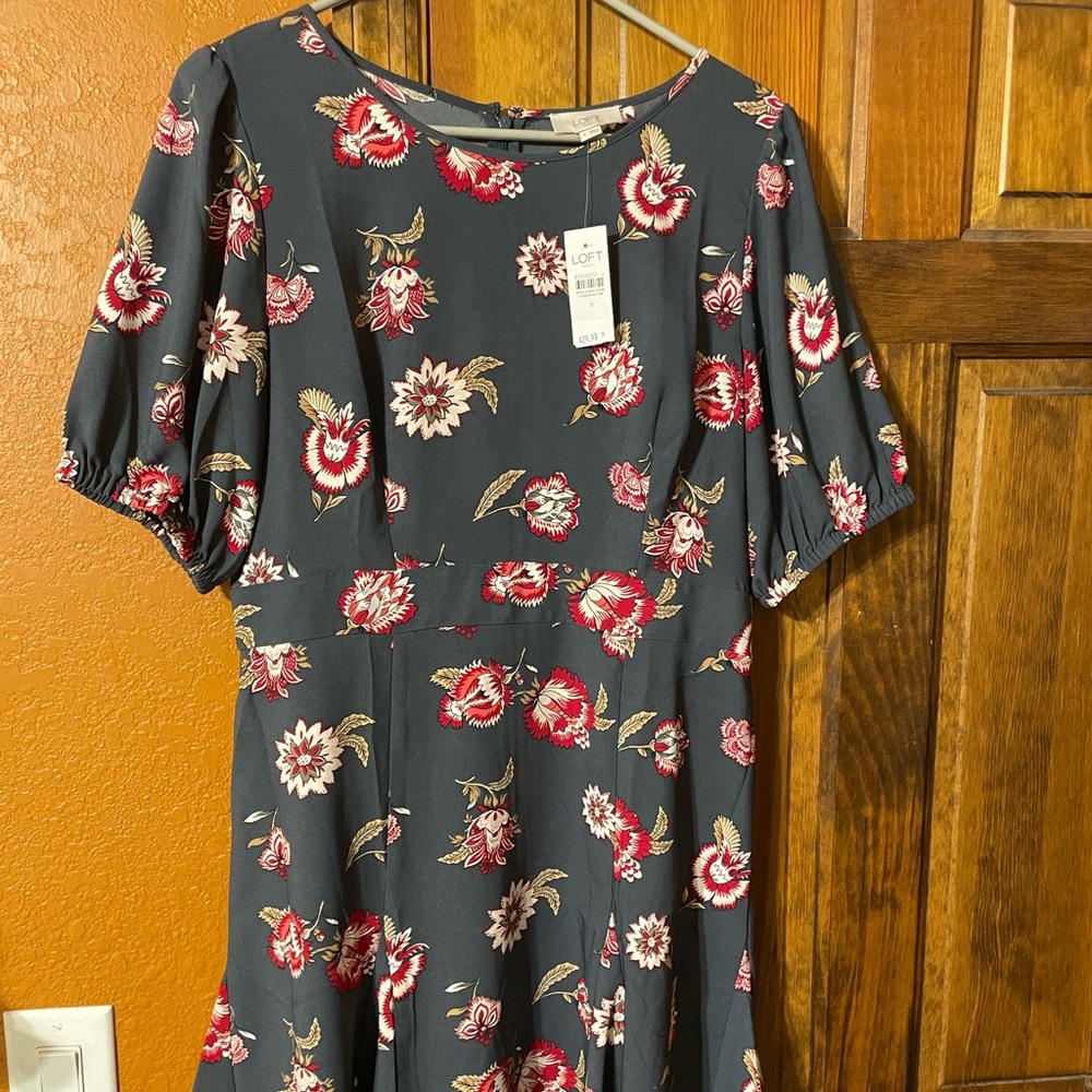 Size 8, new with tags Loft dress.